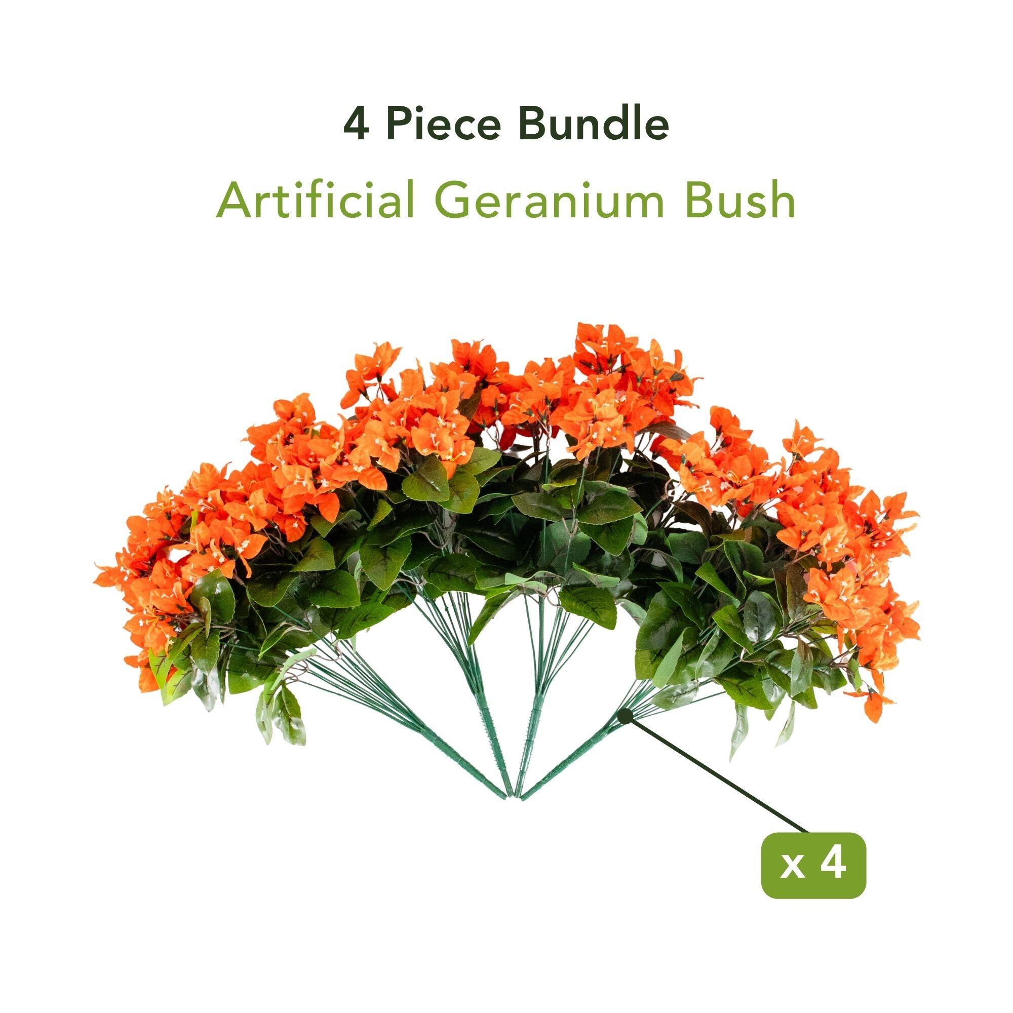 19" UV Resistant Artificial Bougainvillea Bushes